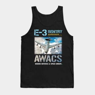 E3 Sentry Plane T shirt  Gift Tank Top